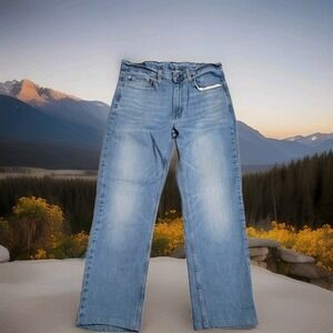 VTG Levi's 514 Jeans Mens 34x32 (34x29) Straight Fit Mid-Rise Sultan Wash Denim